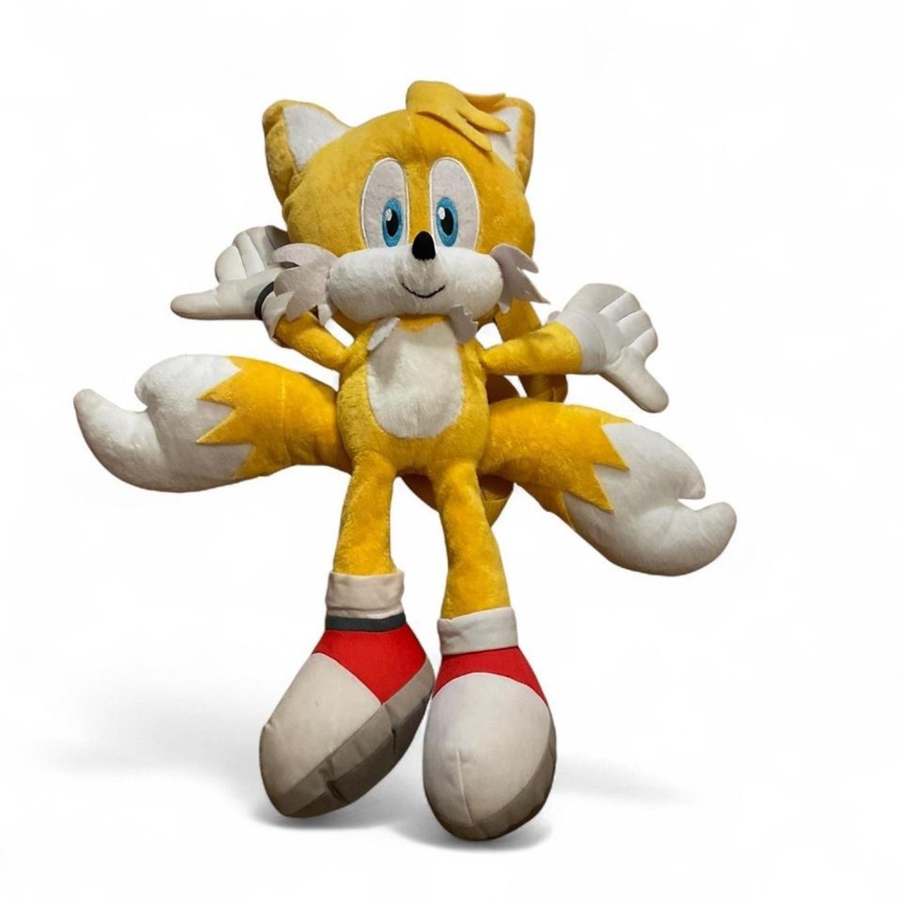 Sega sonic the hedgehog tails plush backpack